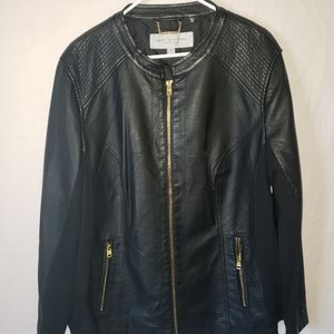 Woman leather jacket